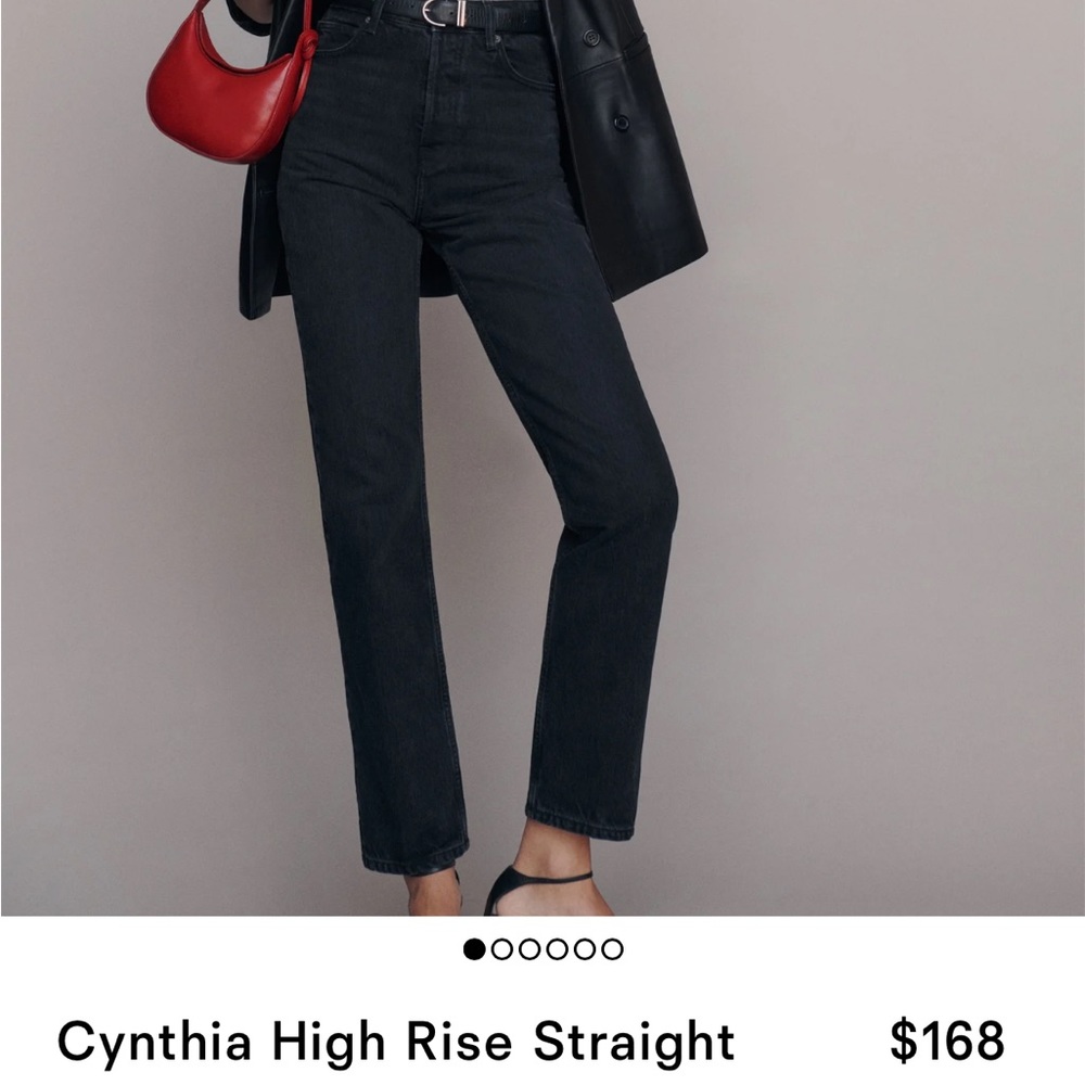 Reformation Cynthia High Rise Straight